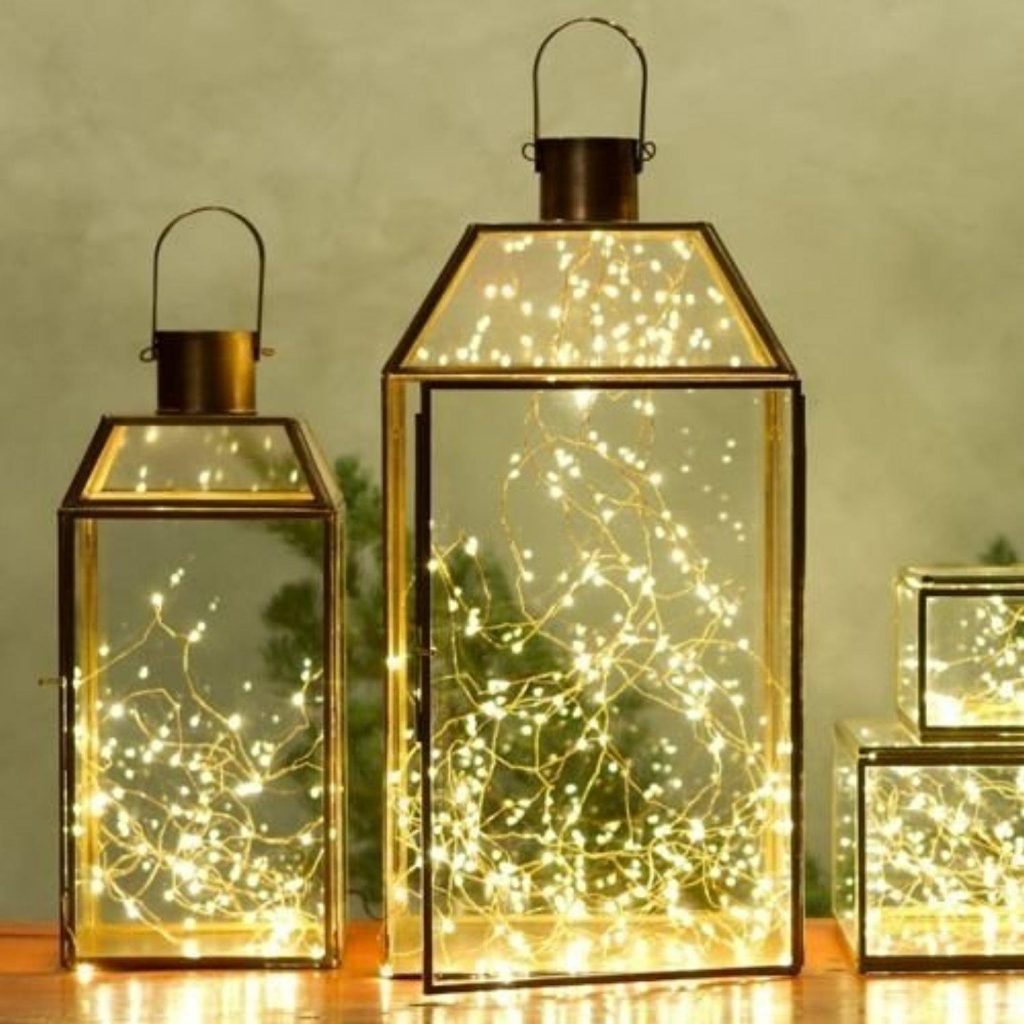 Bright Christmas lantern
