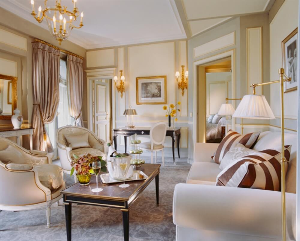 modern parisian style living room