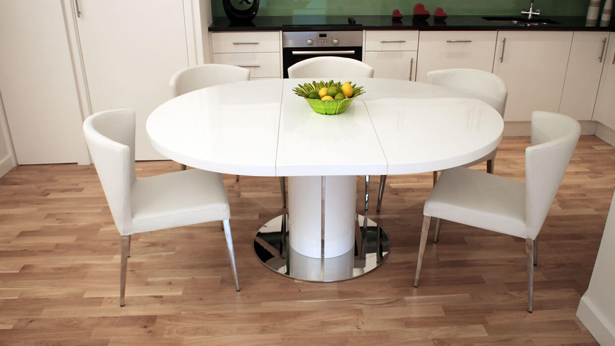 install a folding table on a kitchen island