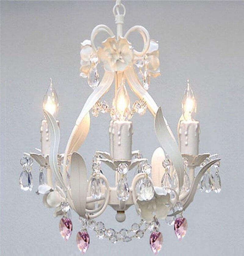 shabby chic chandelier