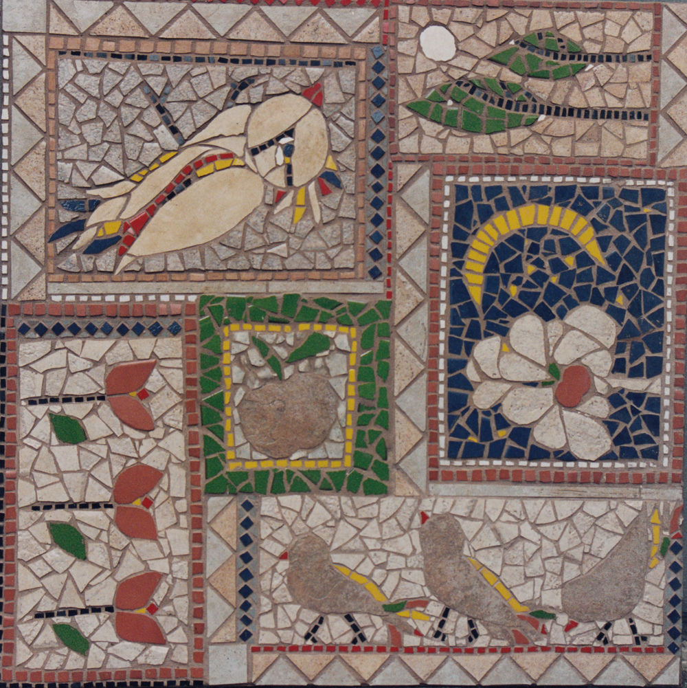 Beautiful mosaic tiles