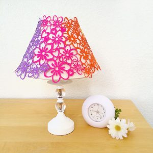 Pretty flower lampshade