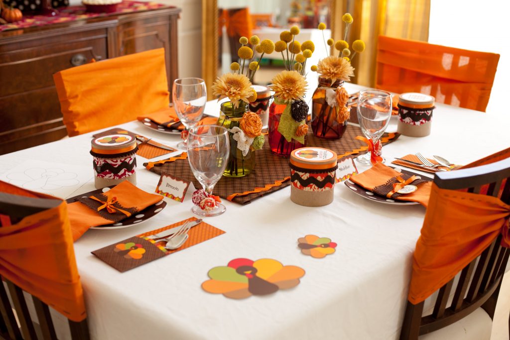 thanksgiving kids table