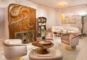 Art Nouveau living room