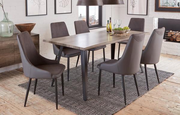 Dining table with chairs