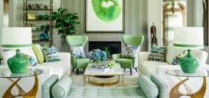 Green color at home
