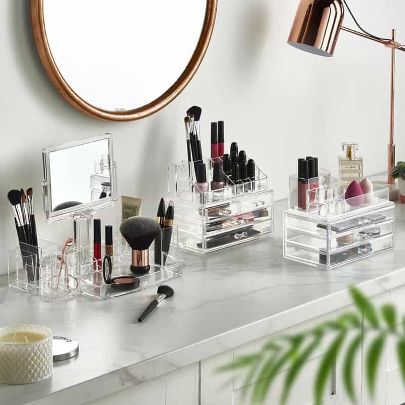 Makeup organizers