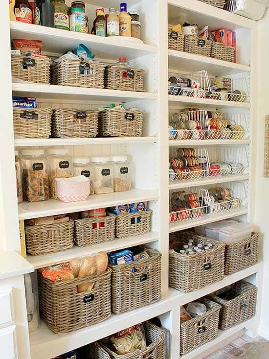 Pantry baskets