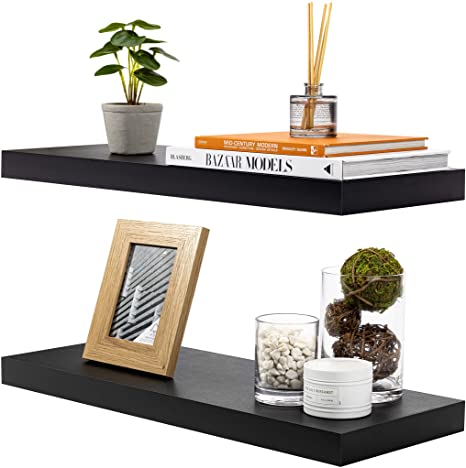 Decorate shelves