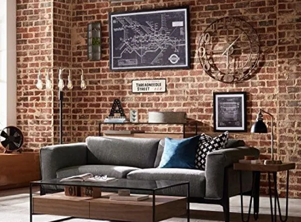 Industrial style decor